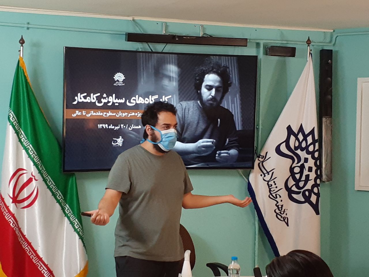 کارگاه سنتور «سیاوش کامکار» در همدان